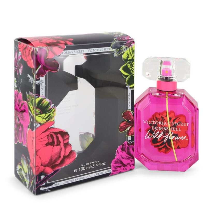 Bombshell Wild Flower by Victoria’s Secret Eau De Parfum Spray 3.4 oz for Women – Premium Designer Fragrance