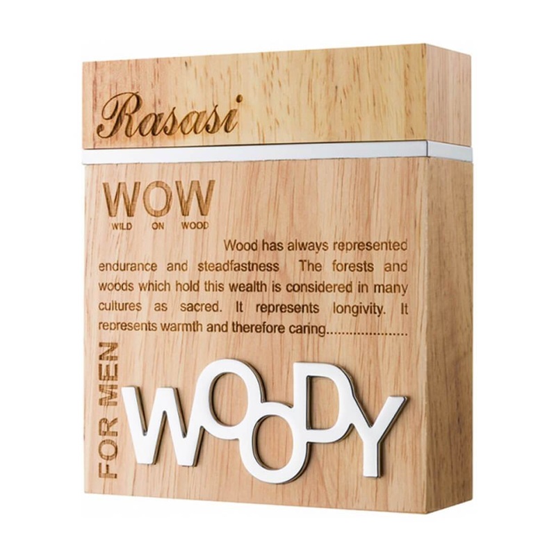 Rasasi Woody for men | Samples 2.0 oz / 60 ml TESTER NO CAP