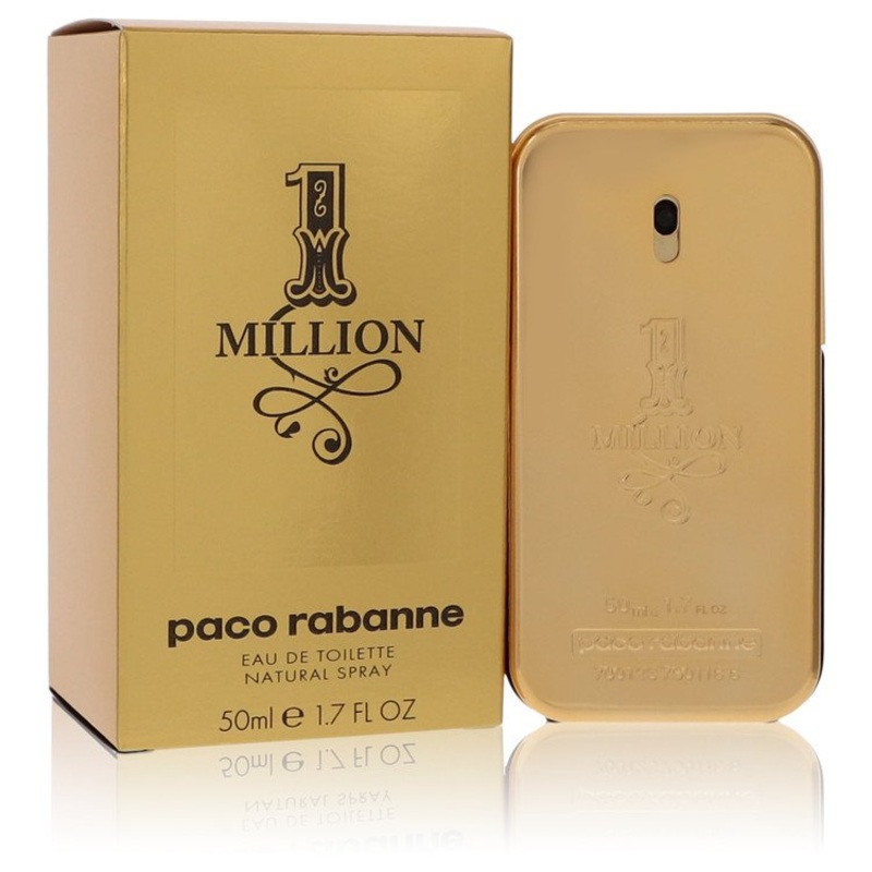 1 Million by Paco Rabanne Eau De Toilette Spray 1.7 oz for Men – Premium Designer Fragrance