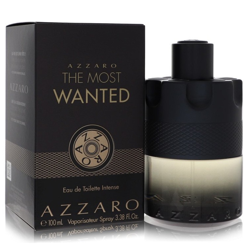 Azzaro The Most Wanted by Azzaro Eau De Toilette Intense Spray 3.4 oz for Men – Premium Designer Fragrance