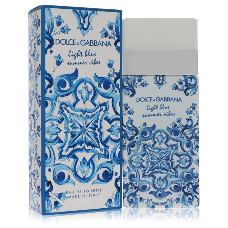 Dg Light Blue Summer Vibes EDT Spray 3.4 Oz Perfume by Dolce & Gabbana for Women