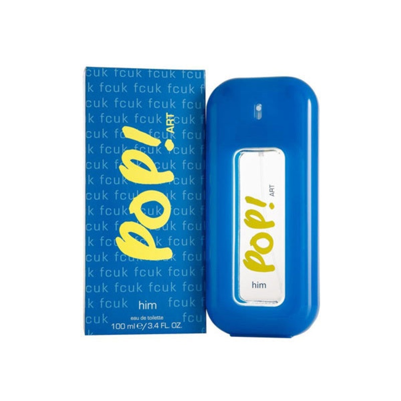 FCUK Pop Art by Fcuk 3.4 Oz. Eau De Toilette For Men