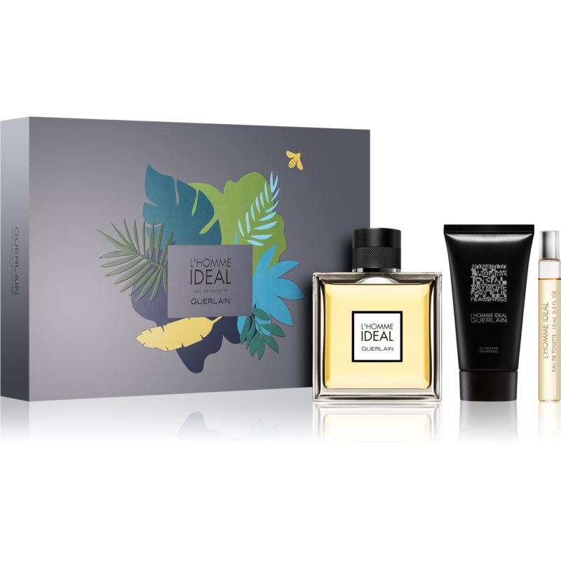 Guerlain L’Homme Ideal Gift Set (3.3 oz Eau de Toilette + 0.3 oz Travel Spray + 2.5 oz Gel Douche)