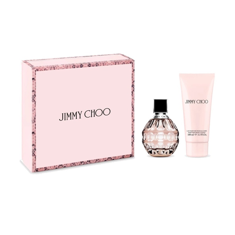 Jimmy Choo Gift Set – 60ML EDP Spray + 100ML Body Lotion (Women)