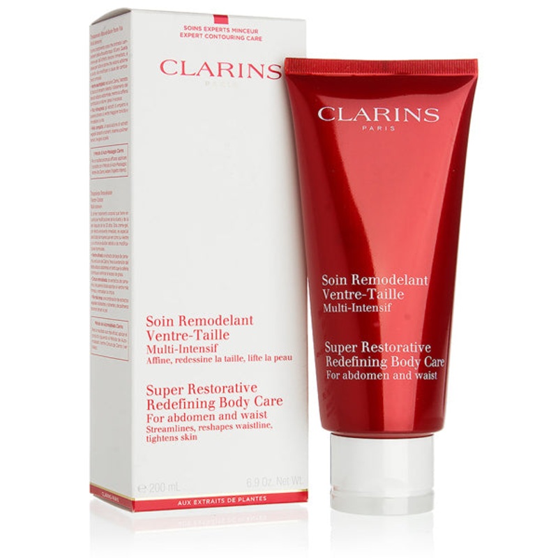 Clarins Super Restorative Redefining Body Care for Abdomen and Waist by Clarins 6.8 Oz. Hand And Body Cream For Unisex