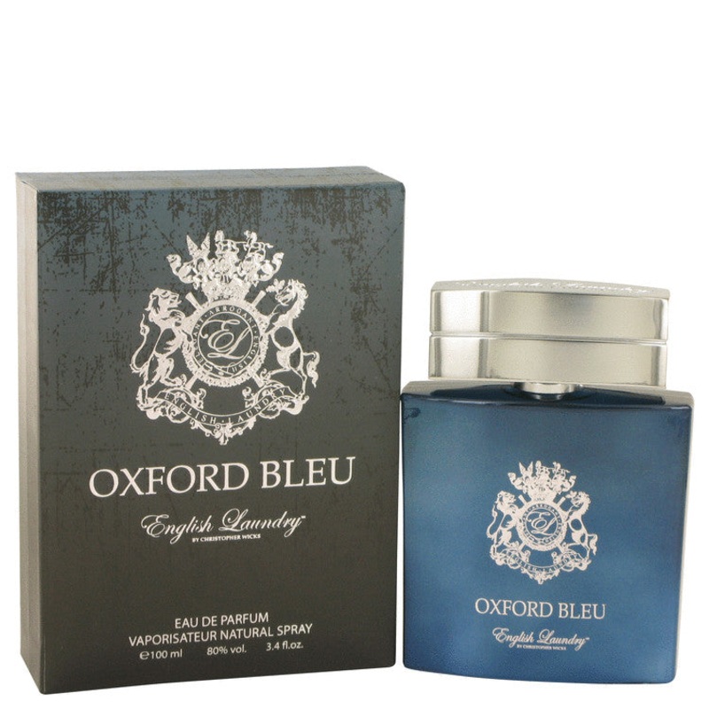 Oxford Bleu by English Laundry For Men Eau De Parfum Spray 3.4 oz