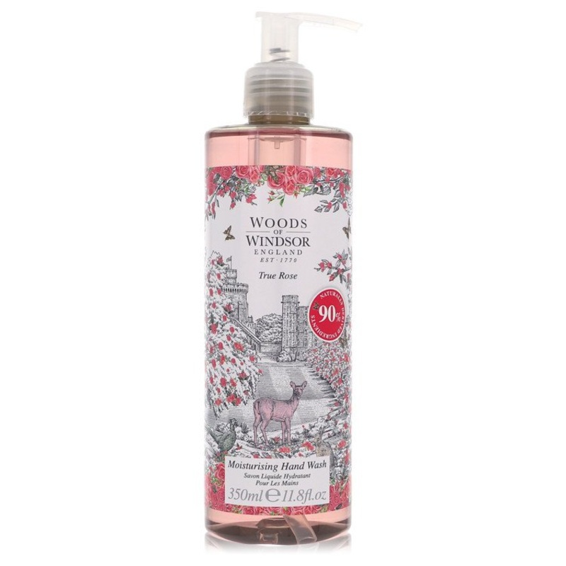 True Rose by Woods of Windsor Hand Wash 11.8 oz for Women – Premium Designer Fragrance