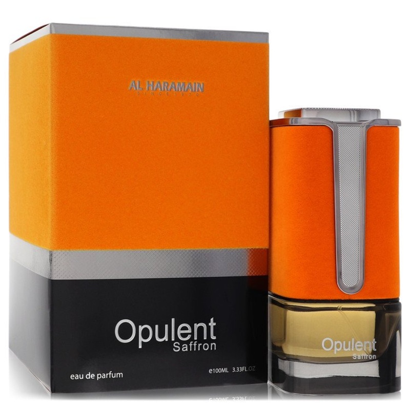 Al Haramain Opulent Saffron by Al Haramain For Men Eau De Parfum Spray (Unisex) 3.3 oz