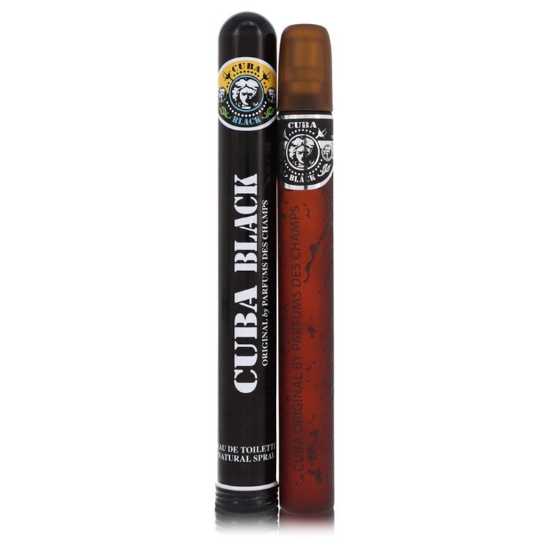 Cuba Black EDT Spray 1.17 Oz Cologne by Cuba for Men