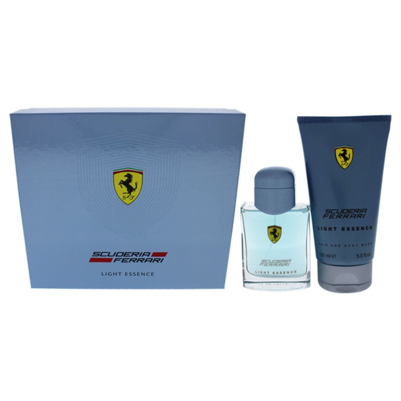 Ferrari Light Essence by Ferrari for Men – 2 Pc Gift Set 2.5 oz.