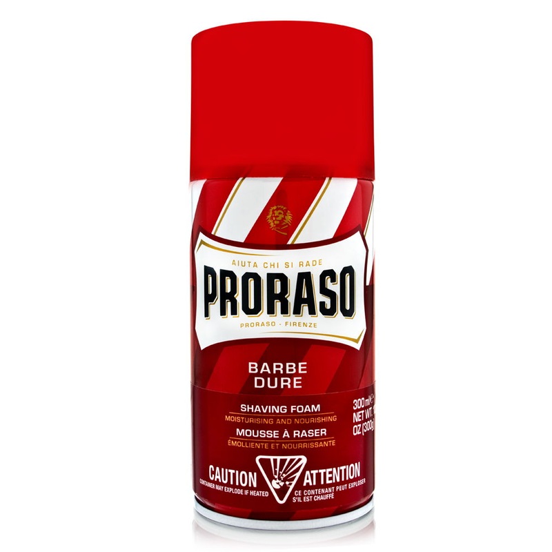 Proraso Shaving Foam Moisturizing and Nourishing Formula 300ml/10.7oz