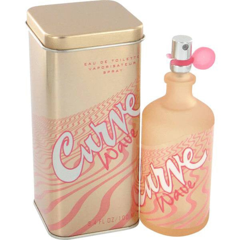 Curve Wave by Liz Claiborne 3.4 Oz. Eau De Toilette For Women