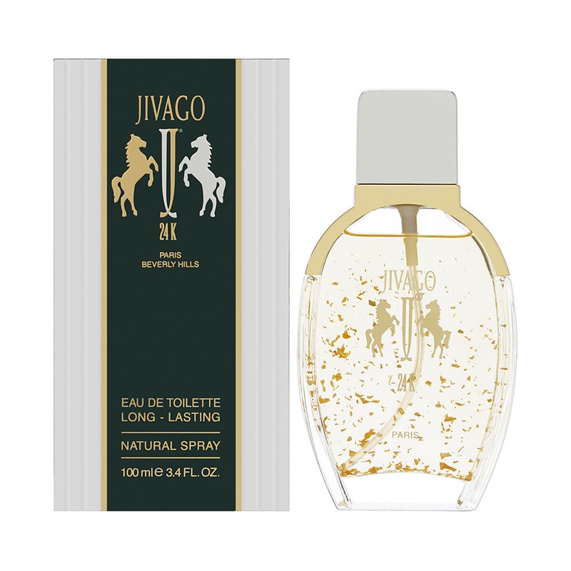 Jivago 24K by Ilana Jivago for Men 3.4 oz Eau de Toilette Spray
