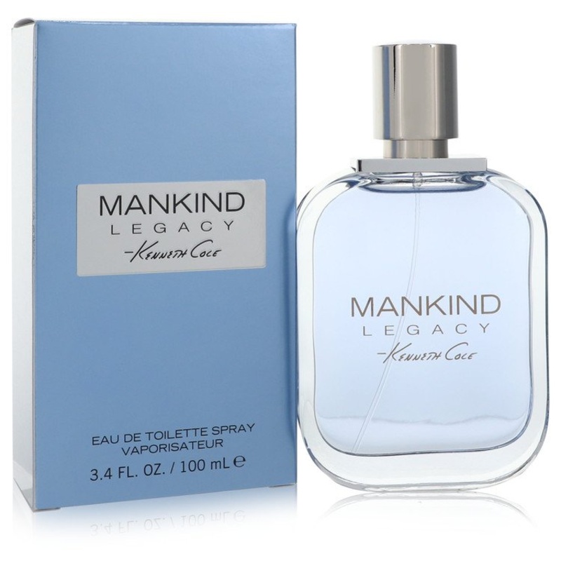 Kenneth Cole Mankind Legacy EDT Spray 3.4 Oz Cologne by Kenneth Cole for Men