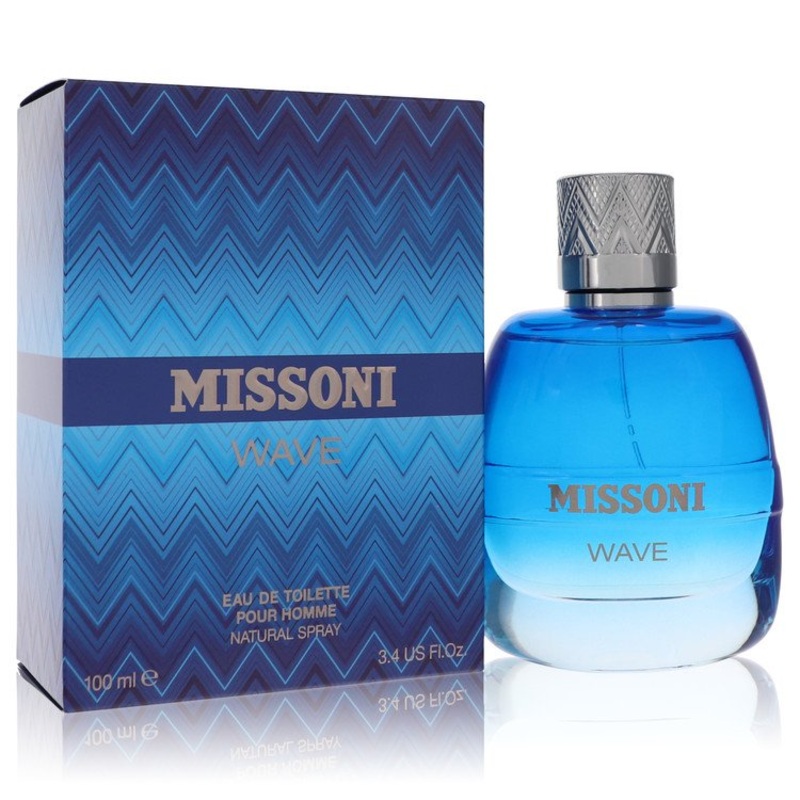 Missoni Wave by Missoni Eau De Toilette Spray 3.4 oz for Men – Premium Designer Fragrance