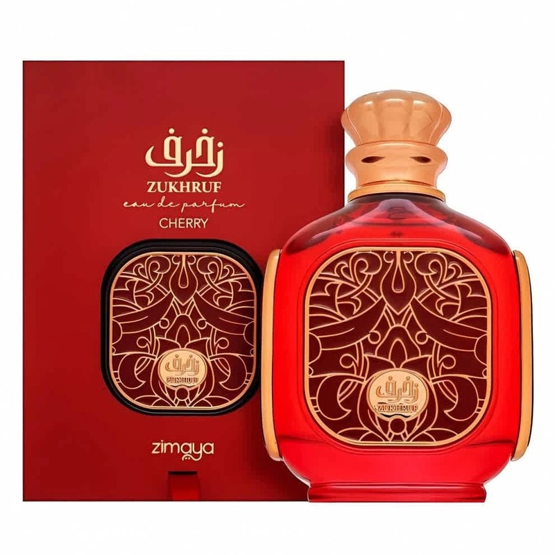 Zimaya Zukhruf Cherry by Afnan 3.4 oz Eau De Parfum Spray for Women Default Title