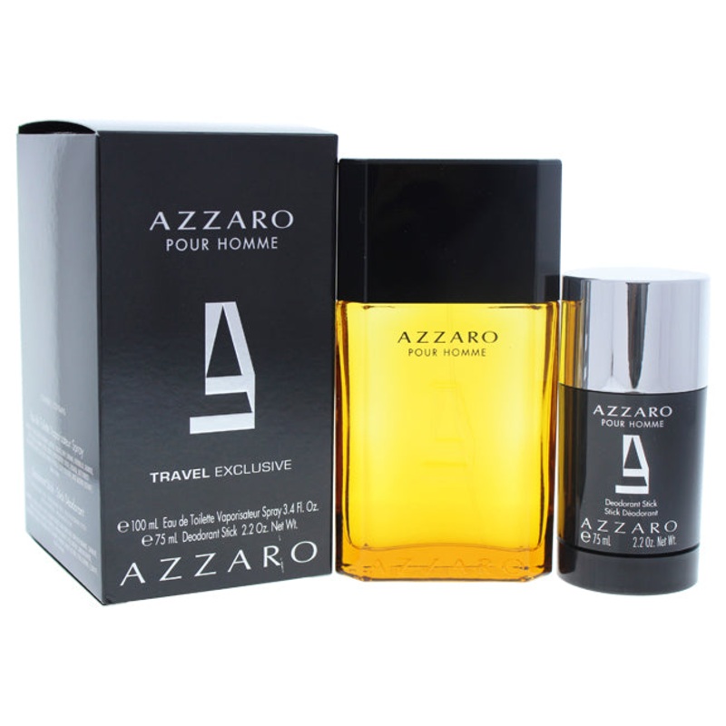 Azzaro Pour Homme by Azzaro for Men – 2 Pc Gift Set 3.4 oz.