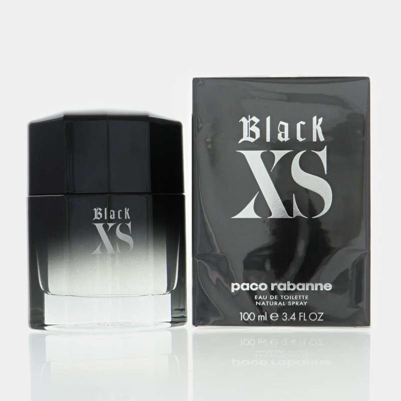 Black Xs By Paco Rabanne 3.4 Oz Eau De Toilette Spray For Men In Box