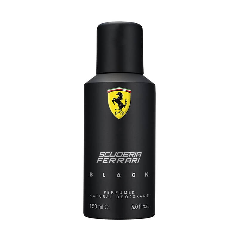 Ferrari Scuderia Ferrari Black Perfumed Natural Deodorant 150ml (M) SP