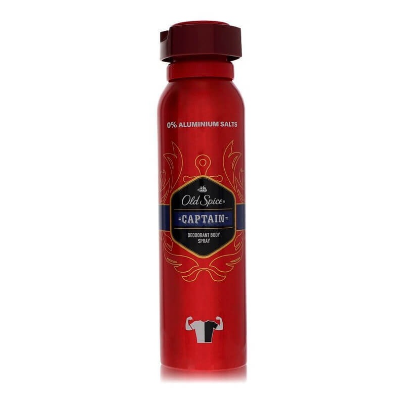 Old Spice Captain Deodorant Body Spray 150ml (M) SP