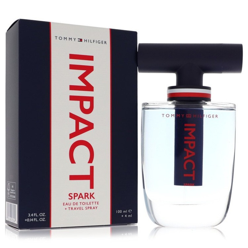 Tommy Hilfiger Impact Spark by Tommy Hilfiger For Men Eau De Toilette Spray 3.4 oz 3.4 oz Eau De Toilette + .14 oz Travel EDT Spray