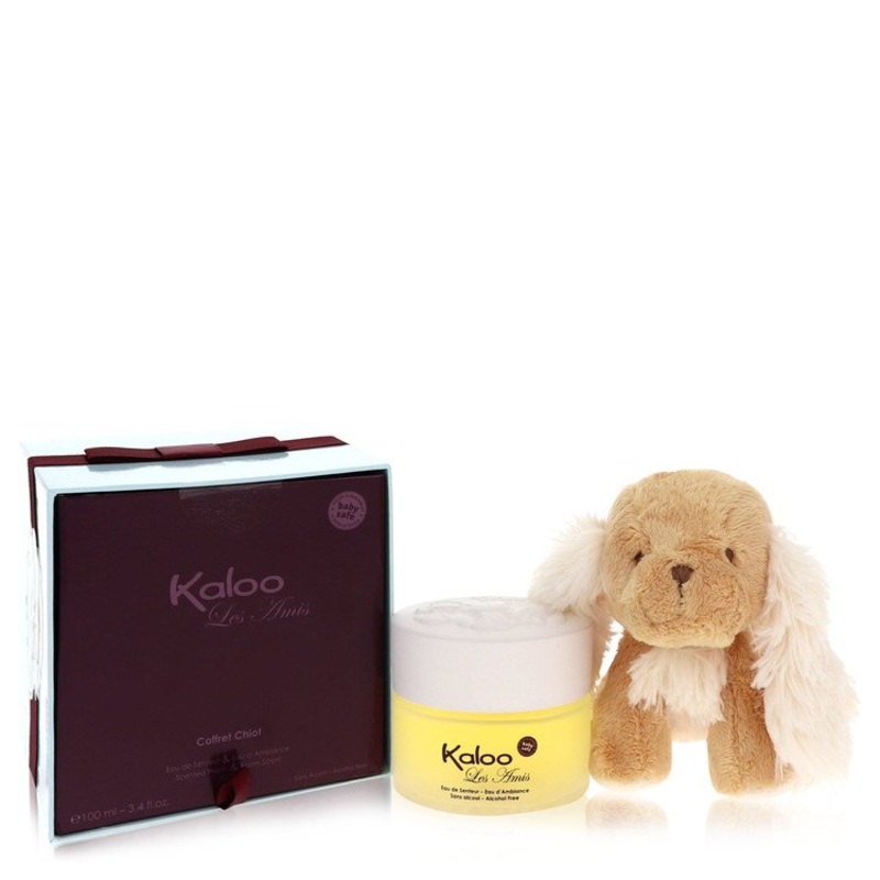 Kaloo Les Amis by Kaloo Eau De Senteur Spray / Room Fragrance Spray (Alcohol Free) + Free Fluffy Puppy 3.4 oz for Men – Premium Designer Fragrance