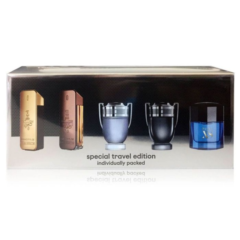 Paco Rabanne 5 Pc Variety Set by Paco Rabanne for Men