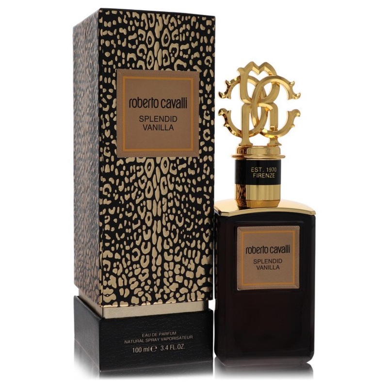 Roberto Cavalli Splendid Vanilla by Roberto Cavalli For Women Eau De Parfum Spray (Unisex) 3.4 oz