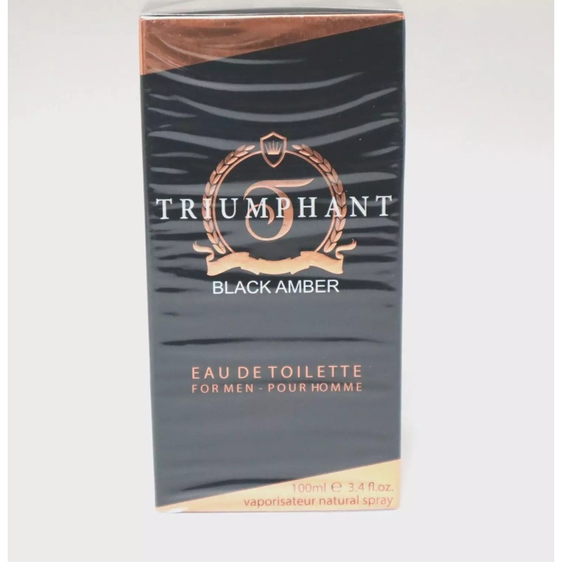 Trimphant Black Amber By Triumphant 3.4 oz Eau De Toilette Spray for Men Default Title