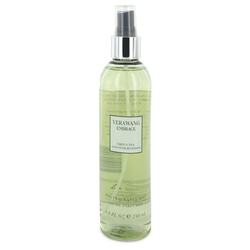 Vera Wang Embrace Green Tea And Pear Blossom by Vera Wang Fragrance Mist Spray 8 oz for Women – Premium Designer Fragrance