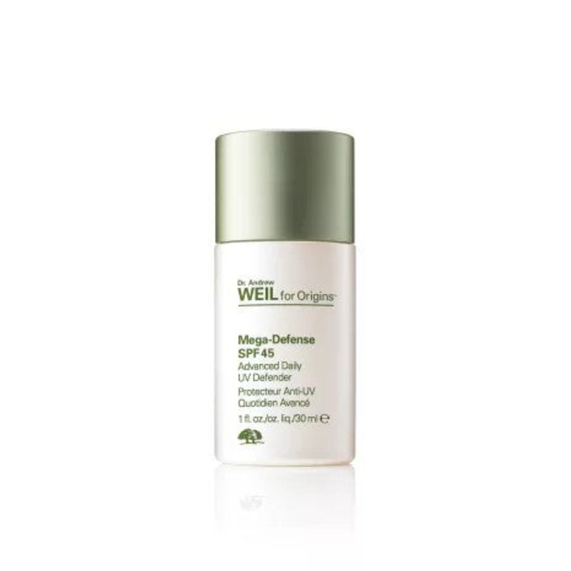 Dr. Andrew Weil for Origins Mega -Defense SPF 45 by Origins 1.0 Oz. Sunscreen For Women Advanced Daily Uv Defender