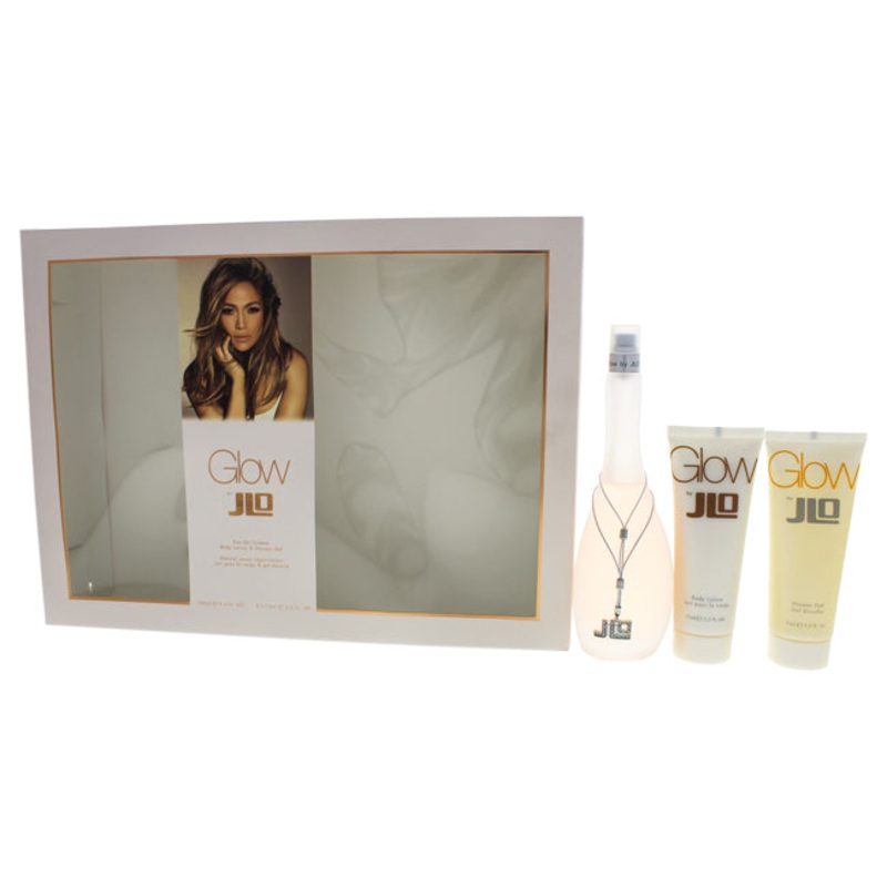 Glow by Jennifer Lopez for Women – 3 Pc Gift Set 3.3 oz.