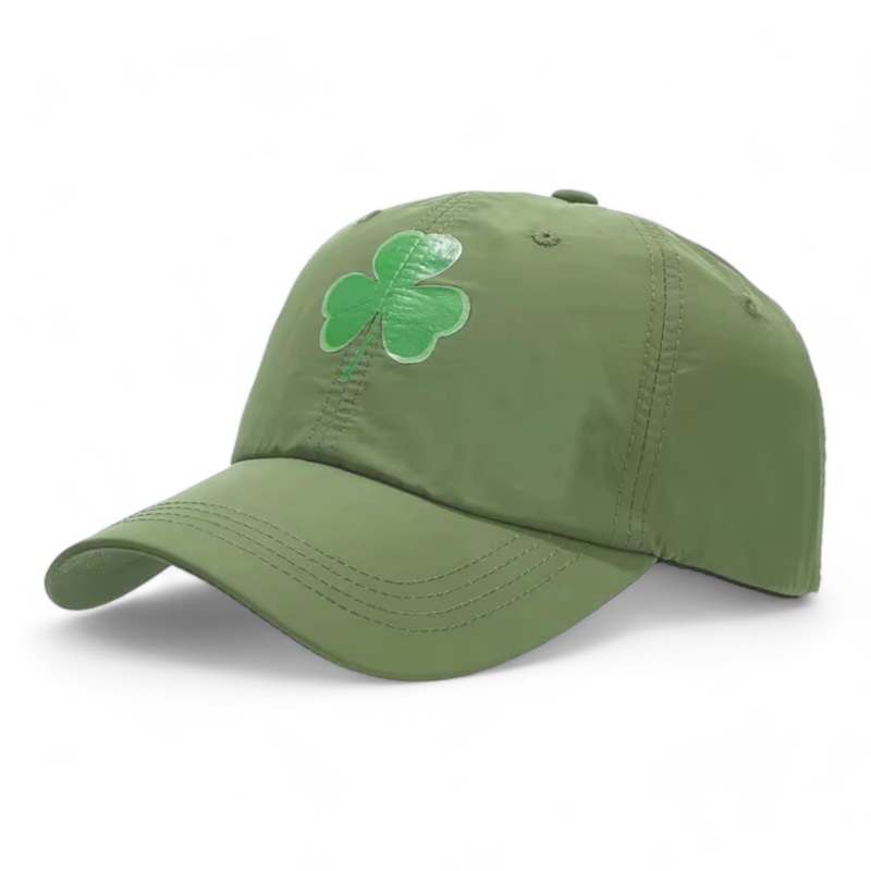 Chokore Three-Leaf Clover Baseball Cap (Army Green)