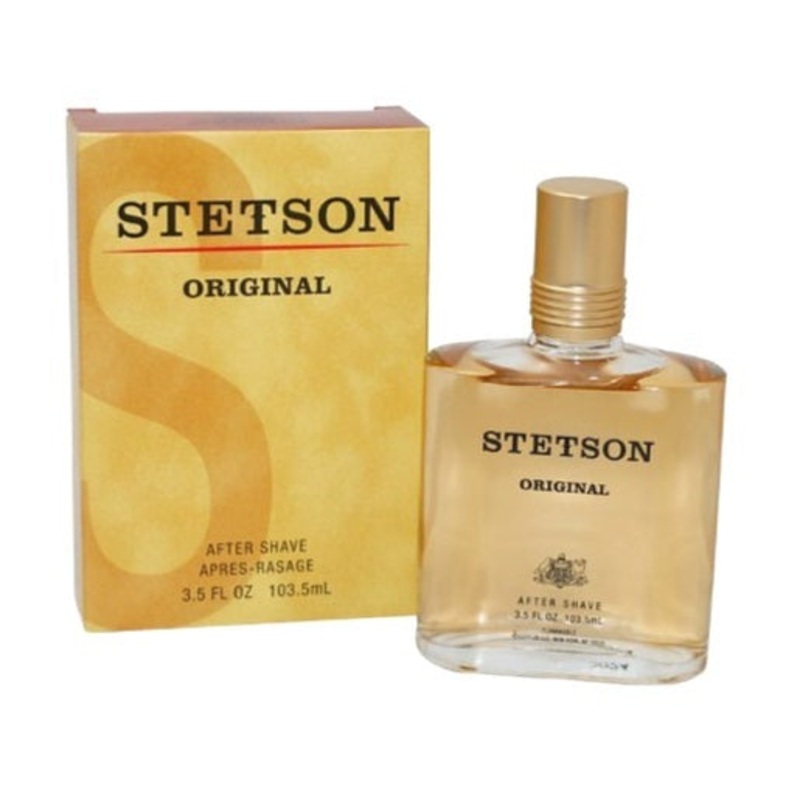 Stetson Rich Suede Aftershave by Coty 0.5 Oz. Aftershave Splash For Men