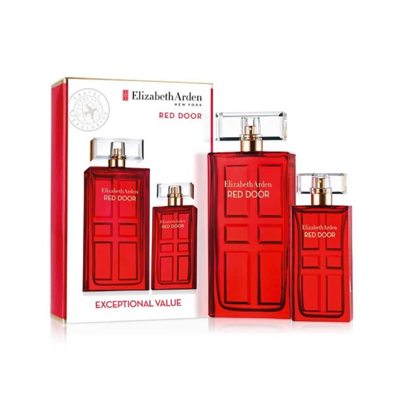 Elizabeth Arden Red Door Gift Set – 100ML EDT Spray + 30ML EDT Spray (Women)