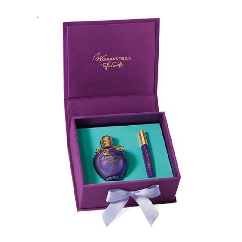 Taylor Swift Wonderstruck Gift Set – 100ML EDP Spray + 10ML Rollerball + Jewelry Box (Women)