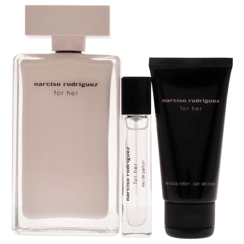 Narciso Rodriguez 3 Piece Gift Set 3.3 oz.