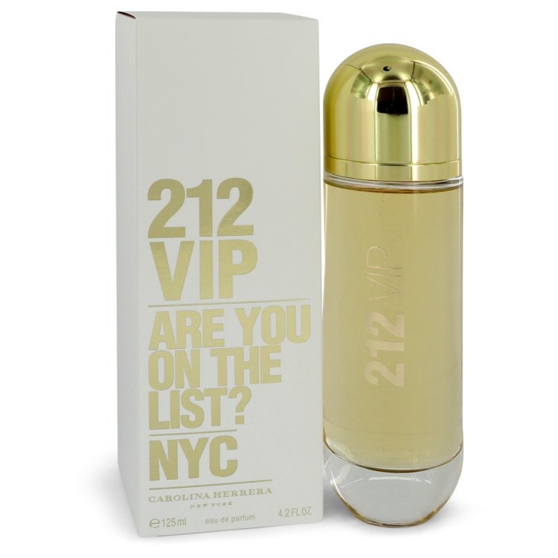 212 Vip by Carolina Herrera Eau De Parfum Spray 4.2 oz for Women – Premium Designer Fragrance
