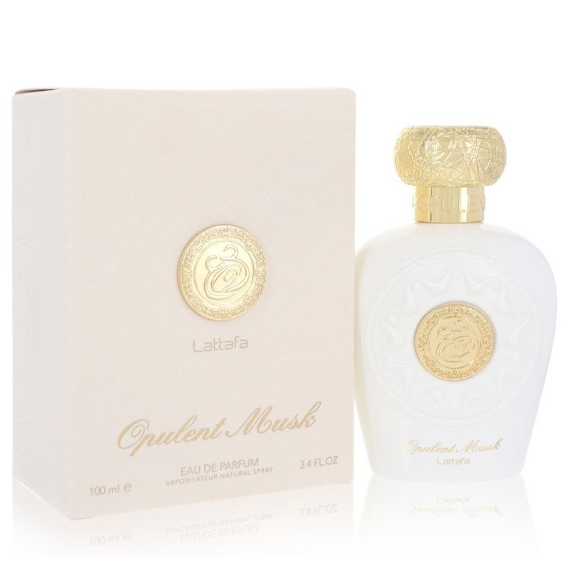 Opulent Musk By Lattafa 3.4 Oz Eau De Parfum Spray For Men In Box