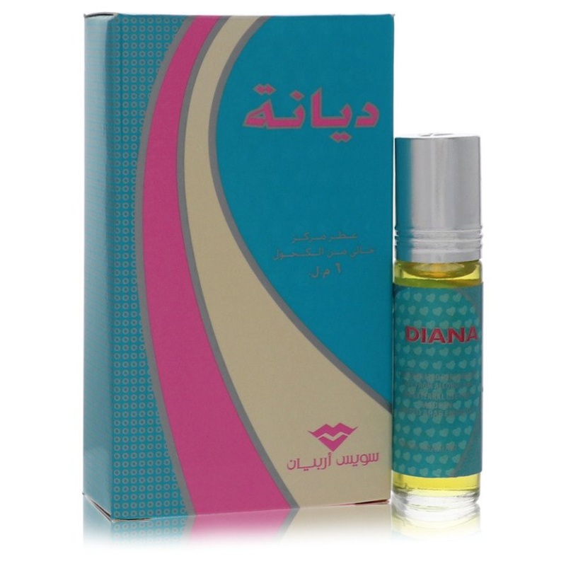 Swiss Arabian Diana by Swiss Arabian Concentrated Perfume Oil Free from Alcohol (Unisex) .20 oz / 6 ml for Women