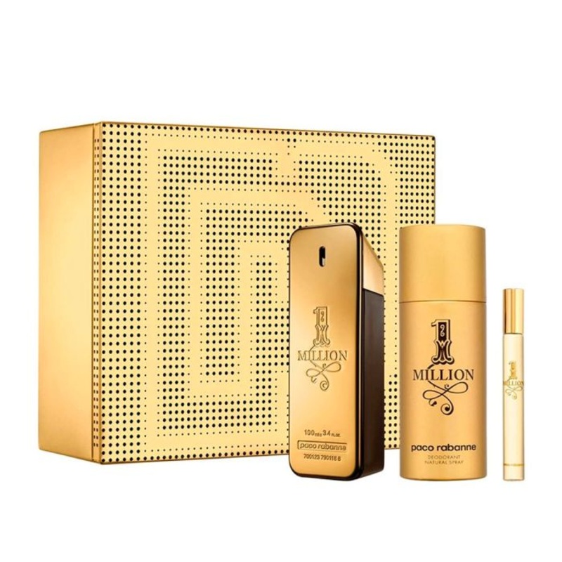 1 Million 3Pcs Gift Set by Paco Rabanne for Men