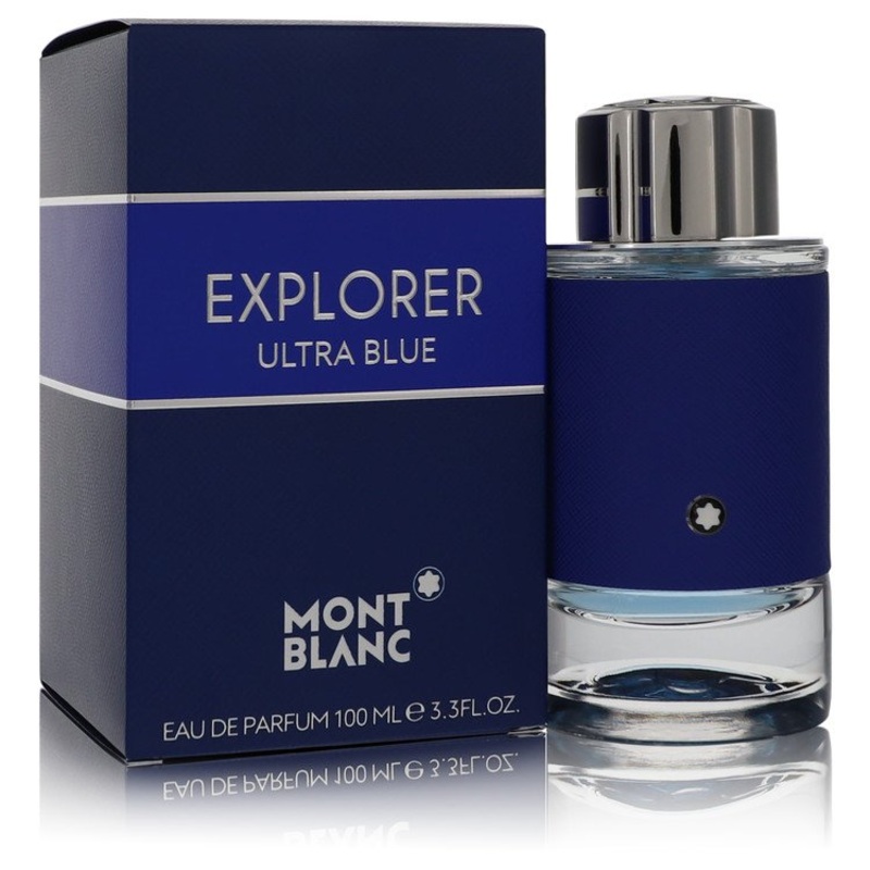 Montblanc Explorer Ultra Blue by Mont Blanc For Men Eau De Parfum Spray 3.3 oz