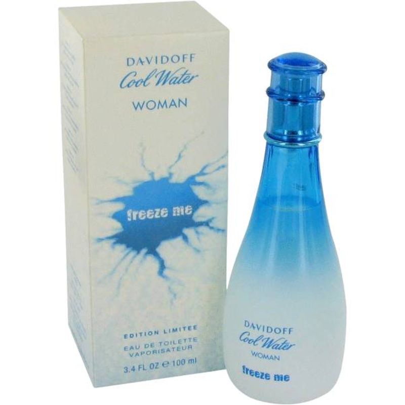 Cool Water Freeze Me Perfume By Davidoff 3.4 OZ Eau De Toilette for Women