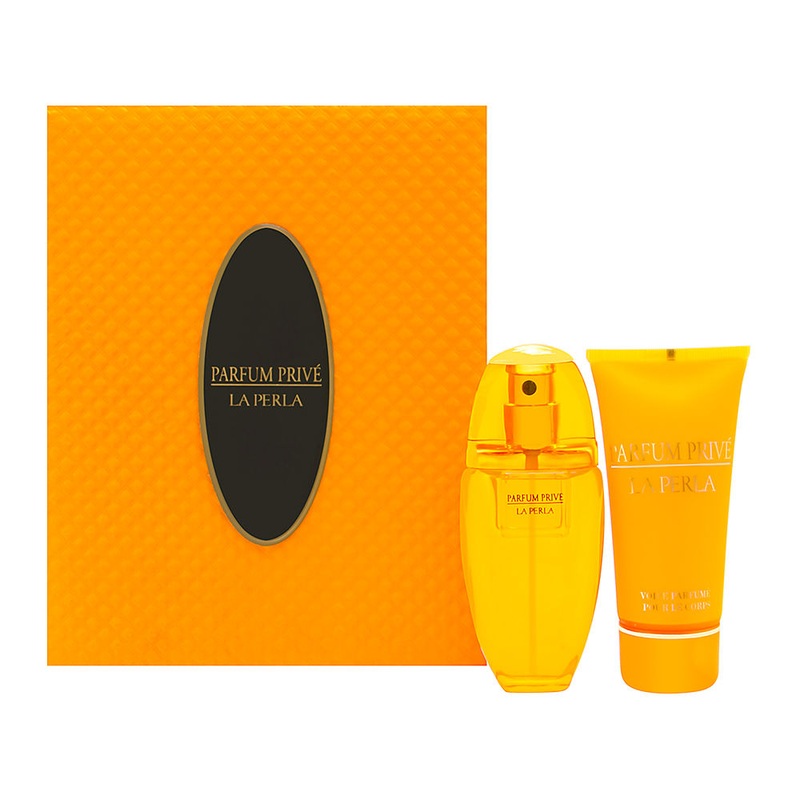 Parfum Prive by La Perla for Women 2 Piece Set Includes: 1.7 oz Eau de Parfum Spray + 2.5 oz Perfumed Body Lotion (Box Slightly Damaged)