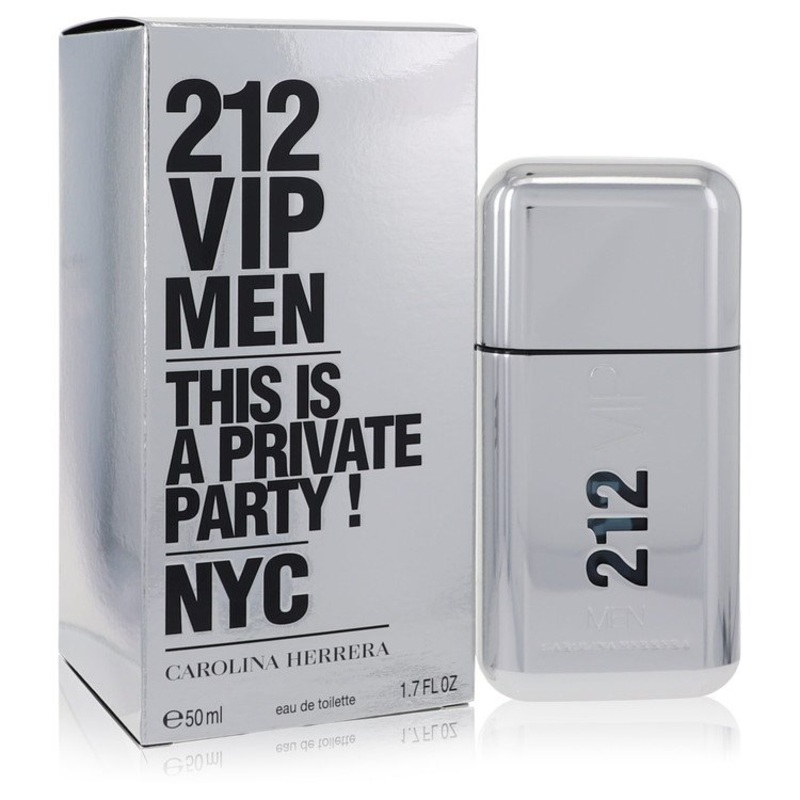 212 Vip by Carolina Herrera Eau De Toilette Spray 1.7 oz for Men – Premium Designer Fragrance