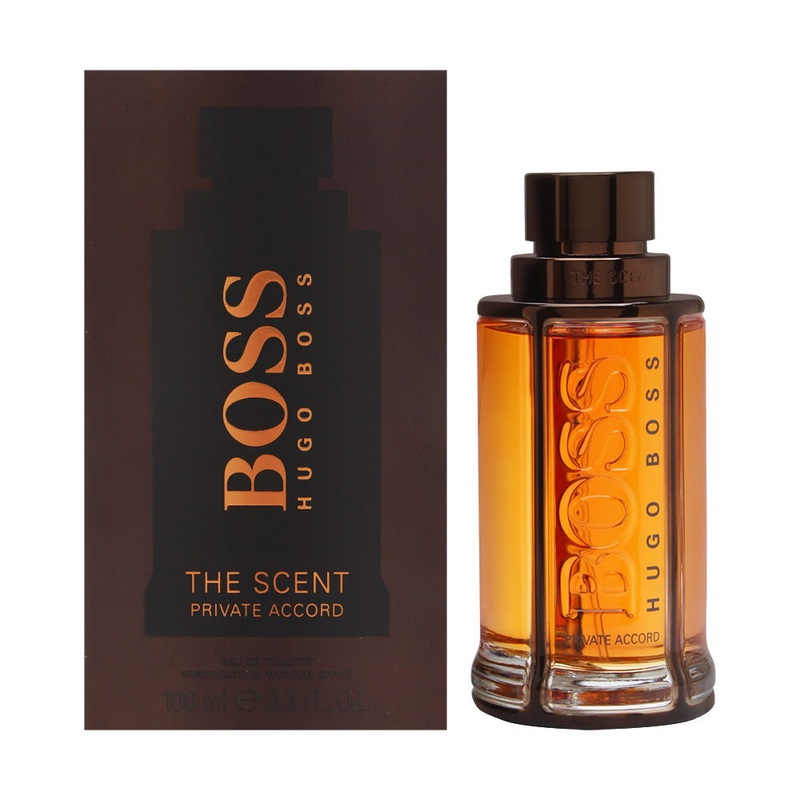 Boss The Scent Private Accord by Hugo Boss for Men 3.3 oz Eau de Toilette Spray
