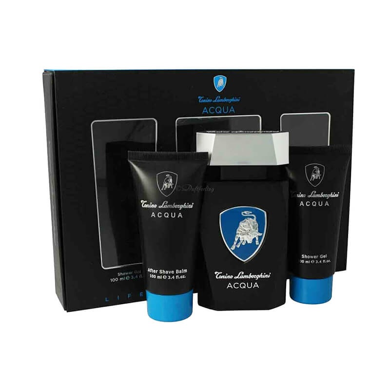 Tonino Lamborghini Acqua 3pc Set 125ml EDT (M)
