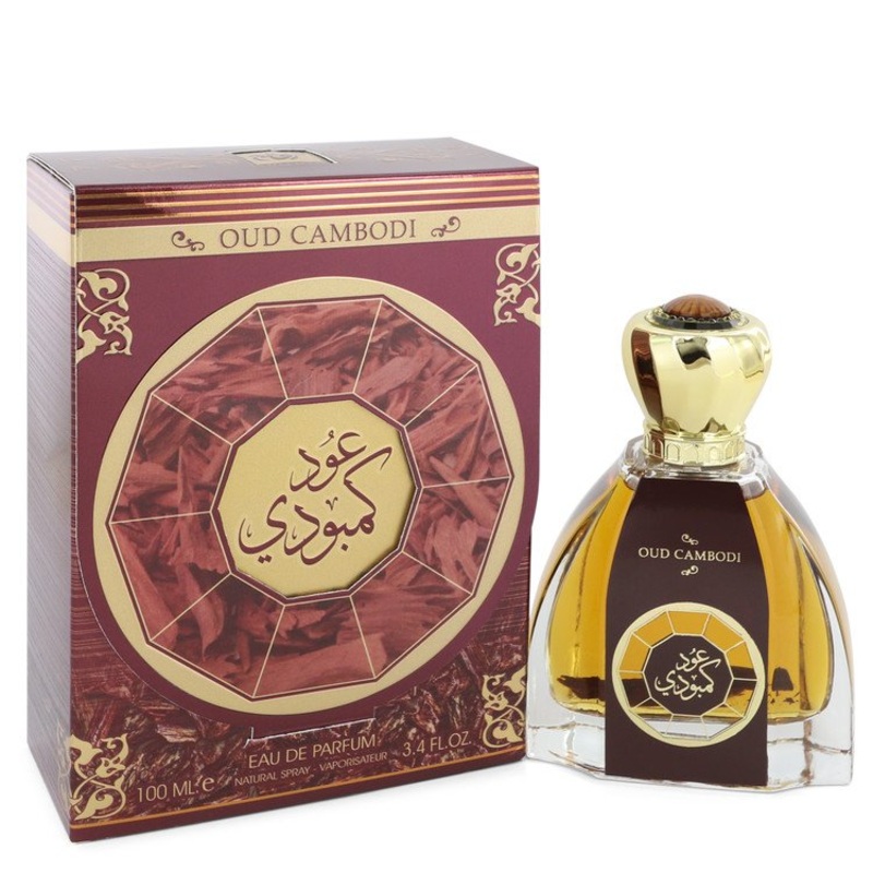 Oud Cambodi by Rihanah For Women Eau De Parfum Spray (Unisex) 3.4 oz