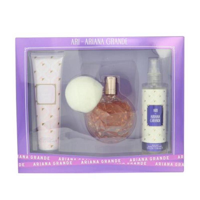 Ariana Grande Ari 3 Pc Set EDP Spray 3.4, Bm 3.4, Bs 3.4 Oz Perfume by Arianagrande for Women