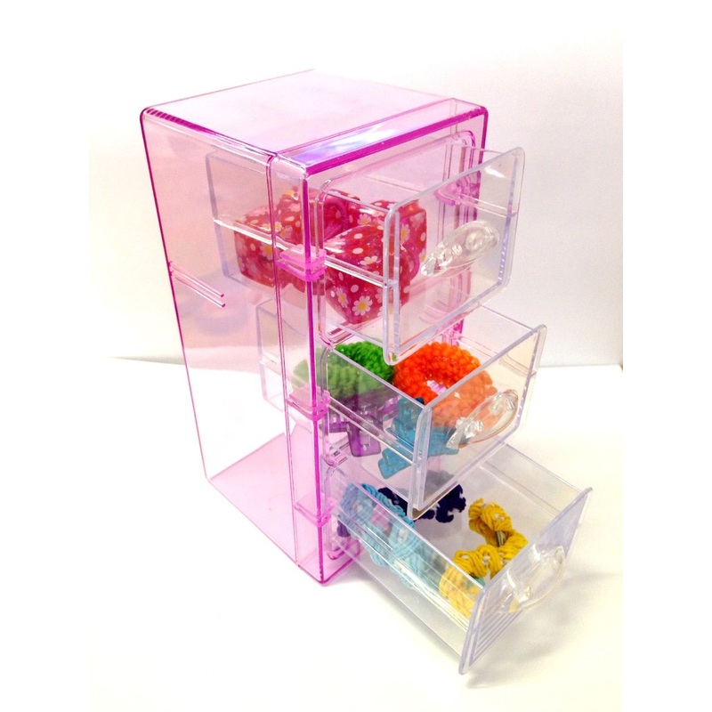 Kid Sparkling Hair Accessory Set Kit – Lovely Pink Box